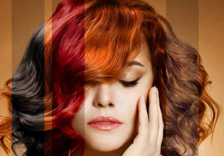 تبدیل موهای قرمز و بلوند به طبیعی‌ترین شکل ممکن